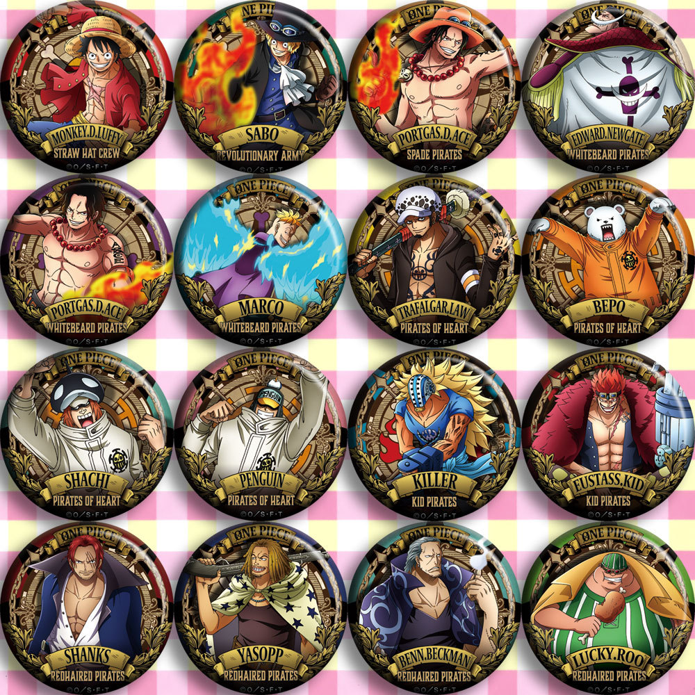 Luffy Anime Merchandise - 원피스 애니메이션 배지 C 스타일 루피