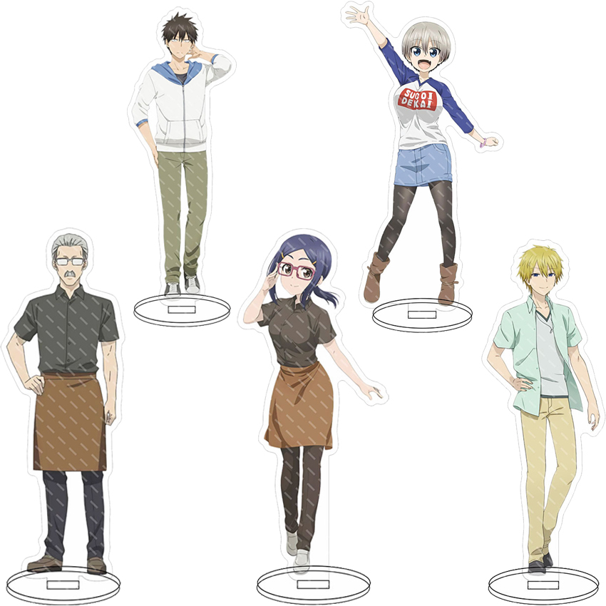 Given Anime Merchandise - 16CM 애니메이션 아크릴 스탠드 우자키짱은 놀고