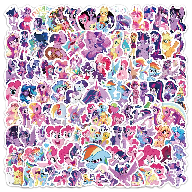Anime Merchandise Gift - 100pcs 만화 마이 리틀 포니 트와일라잇
