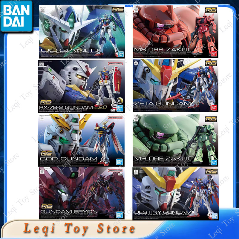 Bandai Gundam Rg - 반다이 오리지널 RG MS-06F-06S 00 QAN