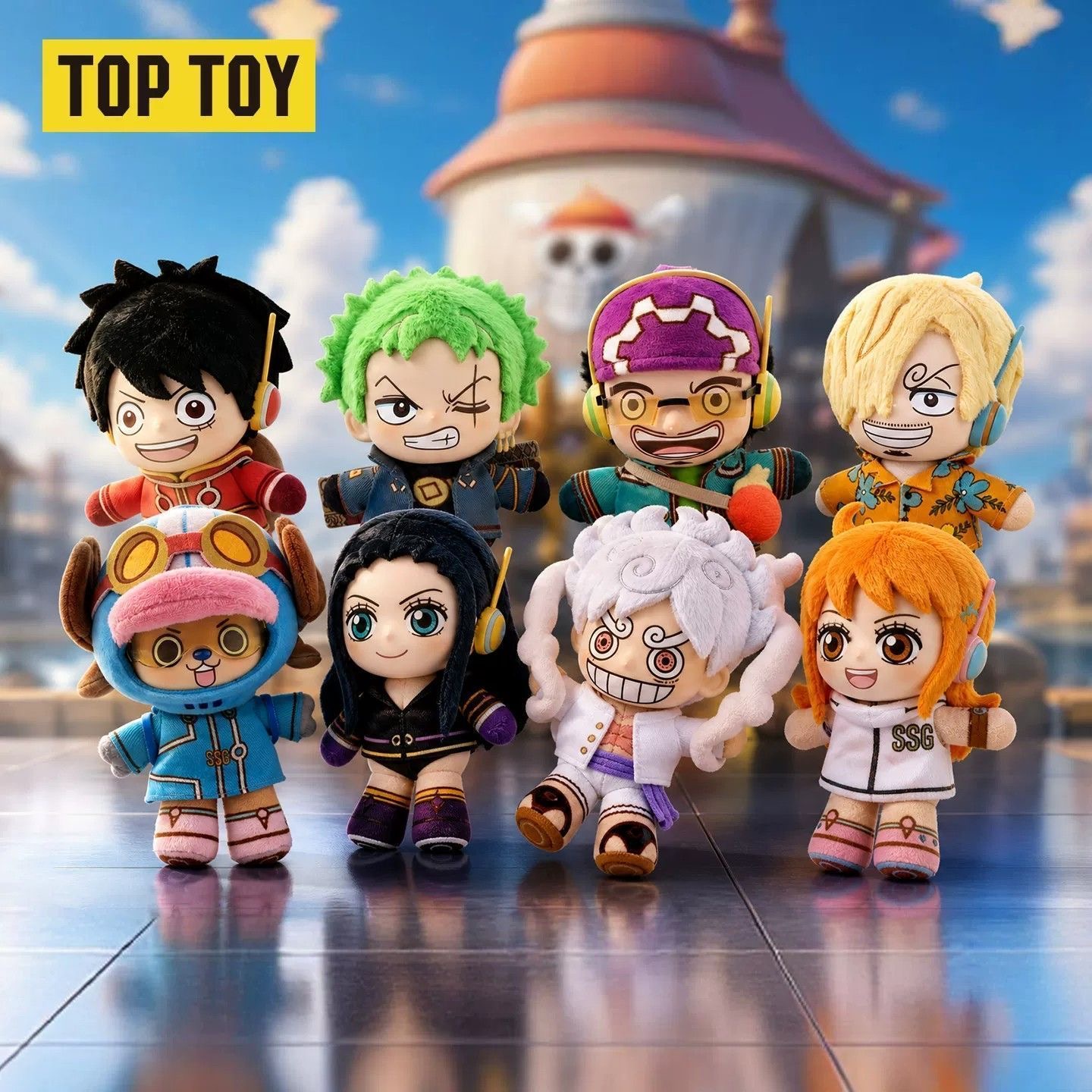 Luffy Anime Merchandise - EAKI 원피스 에그헤드 아크 플러시 블라인드