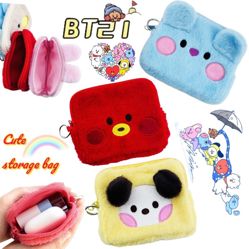 Anime Tote Bag - BT21 코야 타타 치미 쉐이키 2차원
