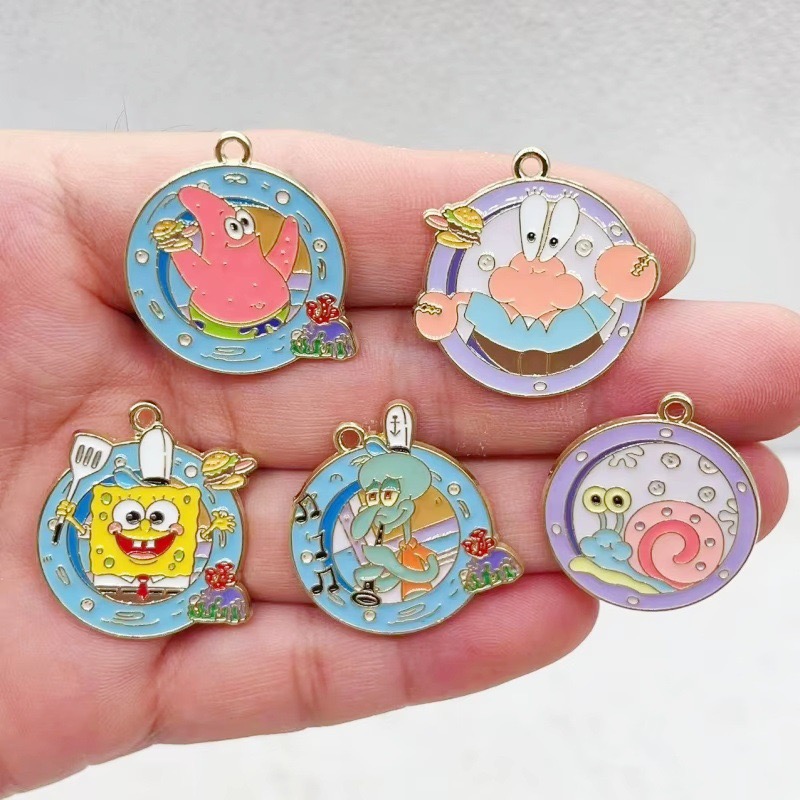 Anime Merchandise Gift - 10개 만화 애니메이션 합금 오일 드롭