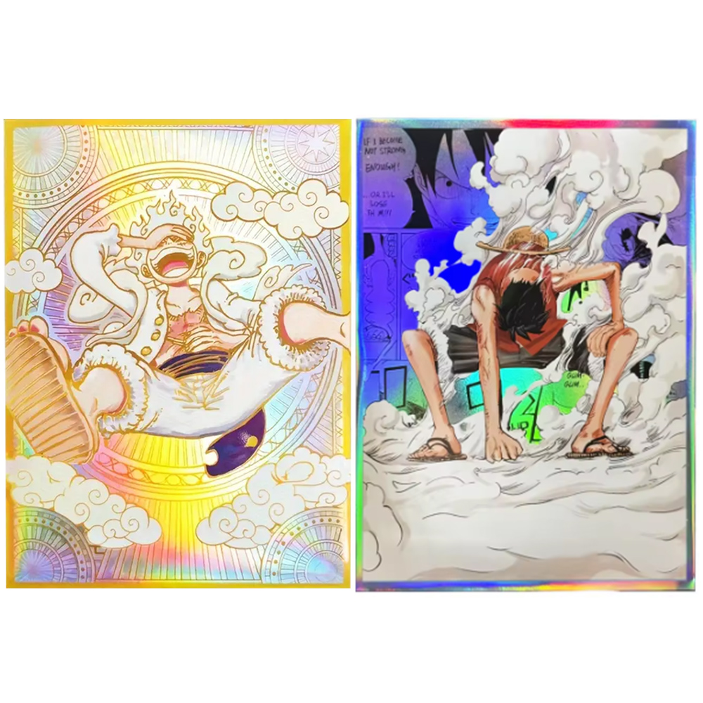 Collector Card Sleeve - 60개 OPCG 루피 포일 애니메이션 카드