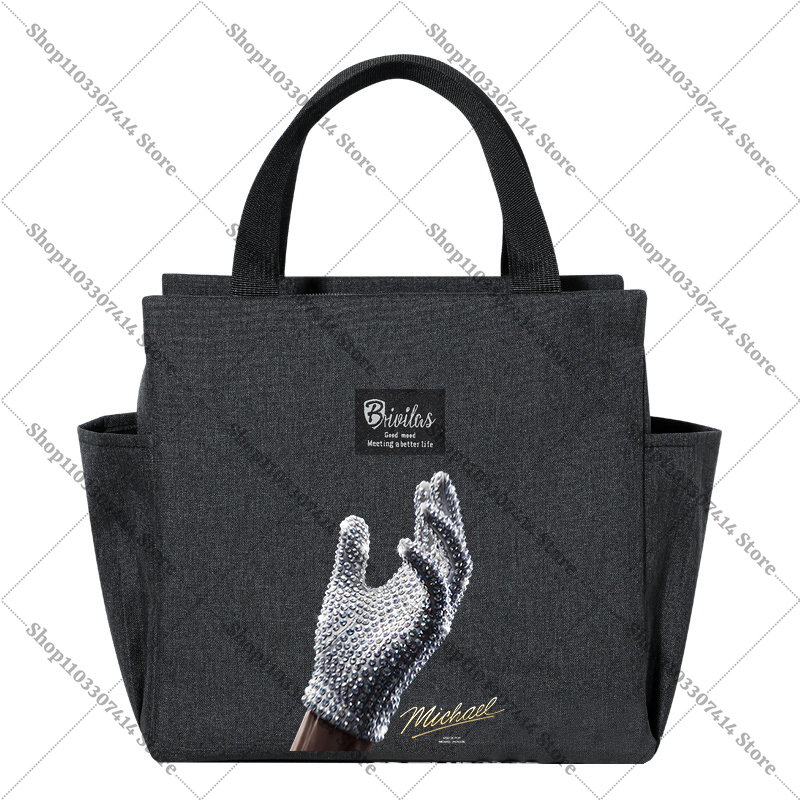 Anime Tote Bag - 성인 패션 프린트 음식 보온 가방