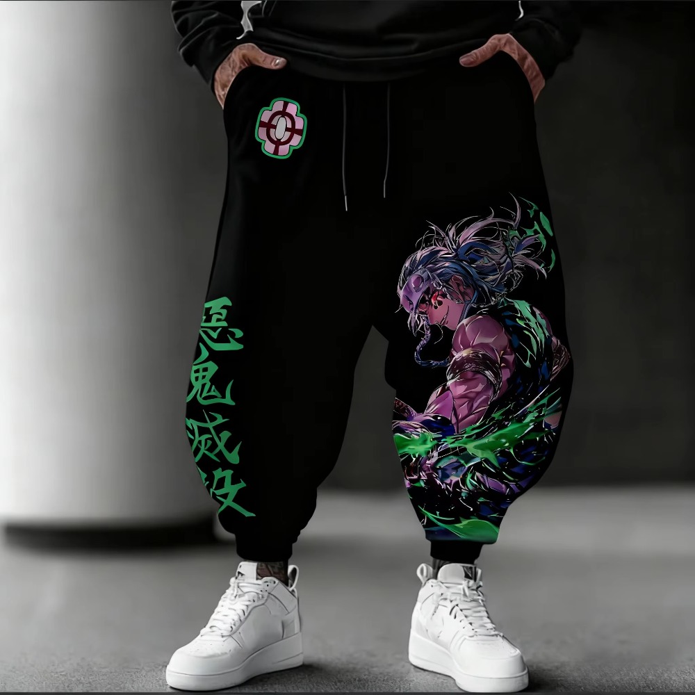 남성용 뉴 데몬 슬레이어 남성용 스웨트팬츠 가을/겨울  - Anime Merchandise Store In Japan 리뷰 및 가격