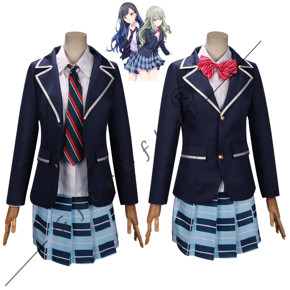 프로젝트 세카이 쿠사나기 네네 카미야마 고등학교 교복  - Cosplay Wig Colored 리뷰 및 가격