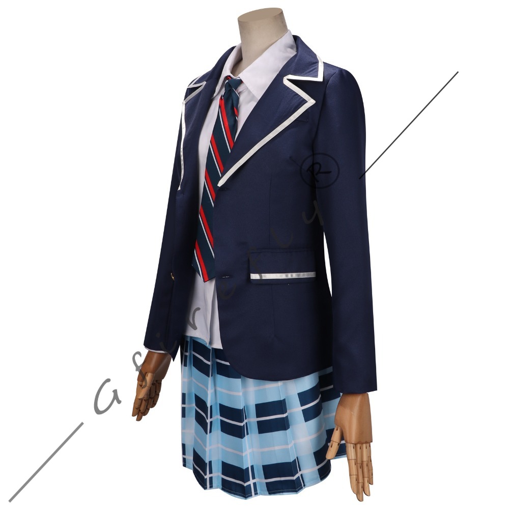프로젝트 세카이 쿠사나기 네네 카미야마 고등학교 교복  - Cosplay Wig Colored 리뷰 및 가격