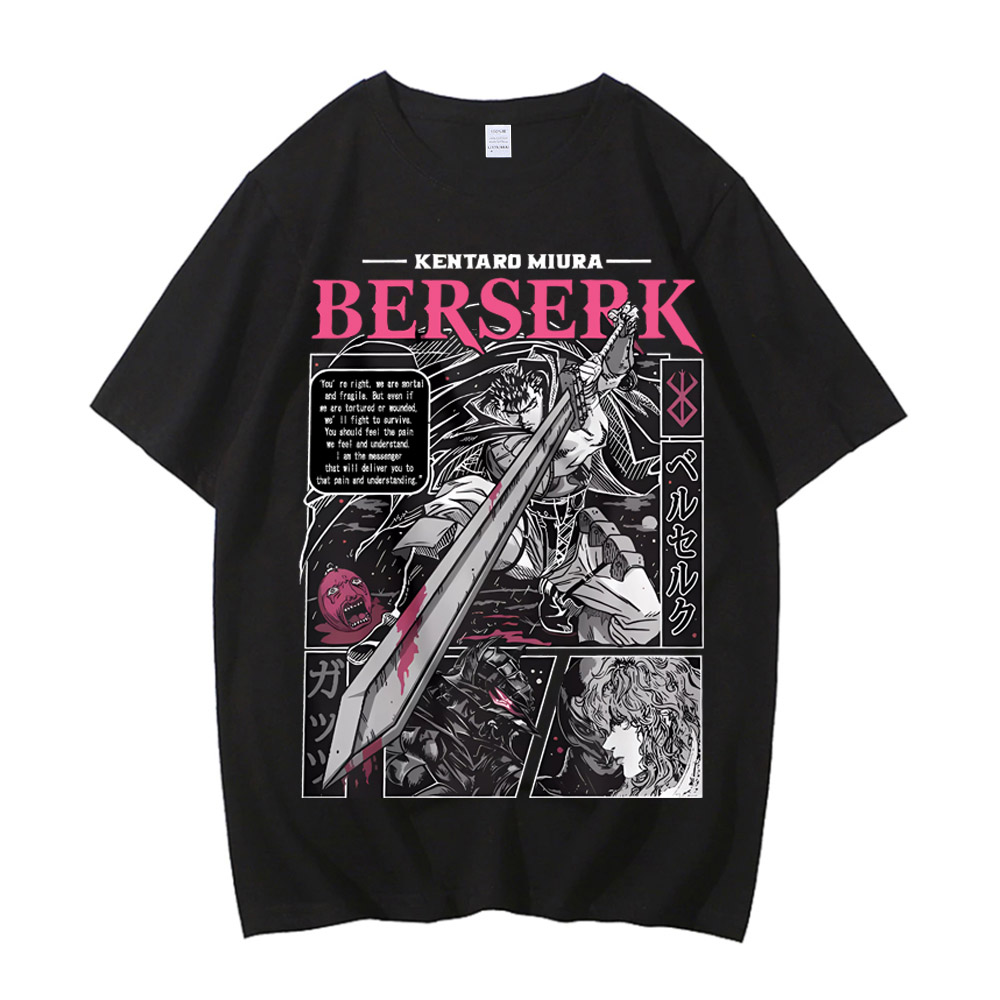 2026년 신상 핫썸머 애니메이션 베르세르크 티셔츠 여 - Anime Merchandise Store In Japan 리뷰 및 가격