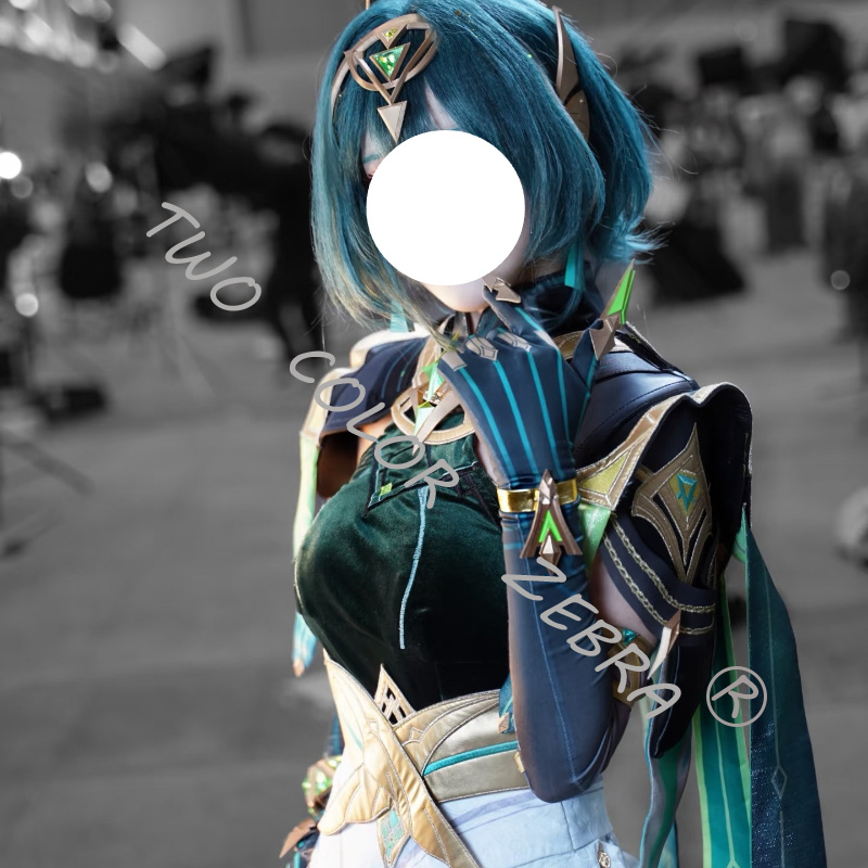 게임 Genshin Impact Nefer Green  - Cosplay Wig Colored 리뷰 및 가격