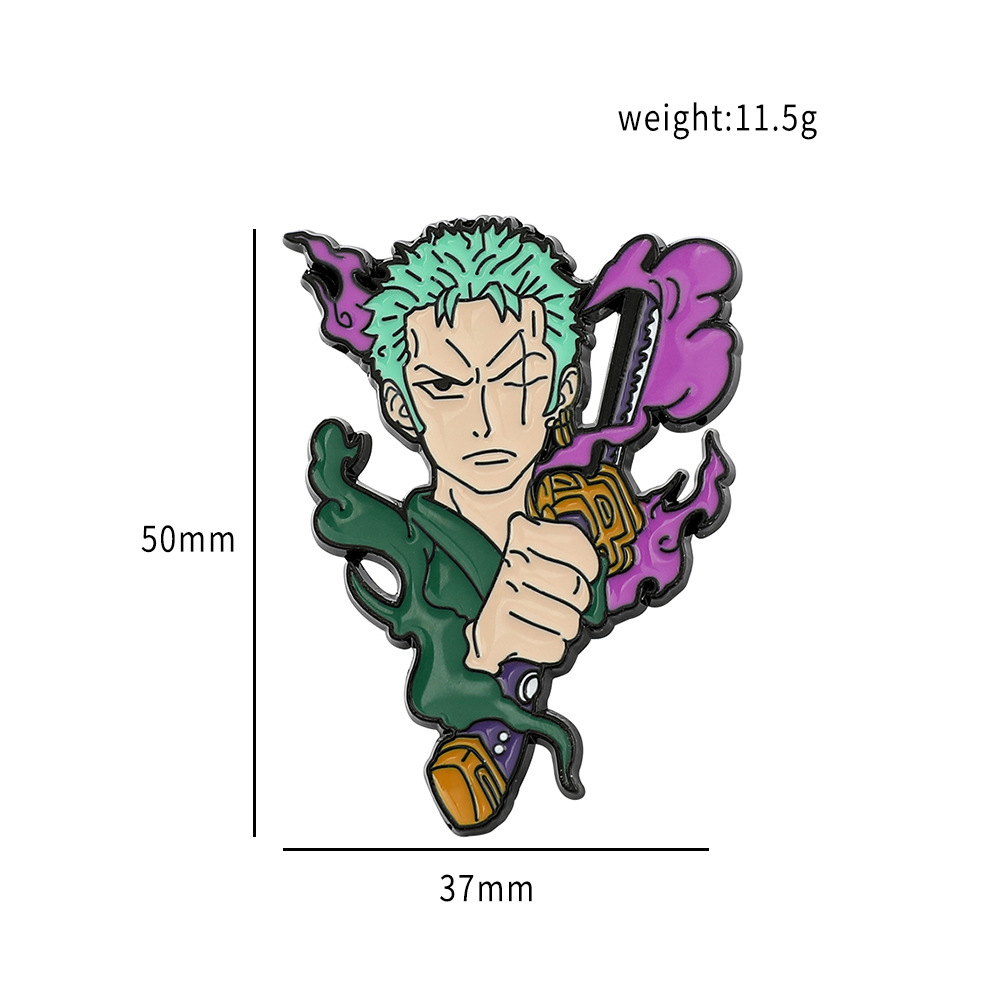 일본 만화 애니메이션 캐릭터 상품 원피스 브로치 루피  - Luffy Anime Merchandise 리뷰 및 가격