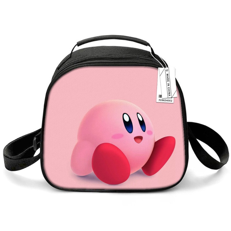 커비 게임 귀여운 만화 프린트 절연 도시락 가방 휴대용 - Anime Tote Bag 리뷰 및 가격