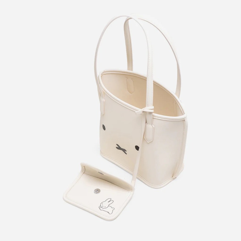 2PCS Kawaii Miffy 시리즈 토트 백 만화  - Anime Tote Bag 리뷰 및 가격
