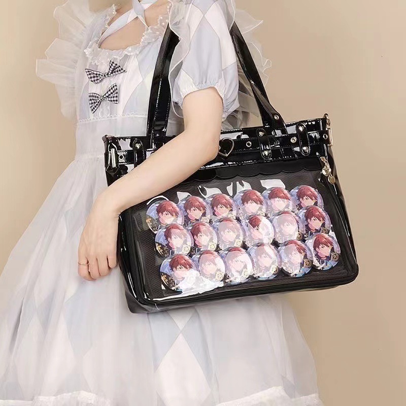 새로운 오리지널 틈새 디자인 소녀 귀여운 멋진 Ita  - Anime Tote Bag 리뷰 및 가격