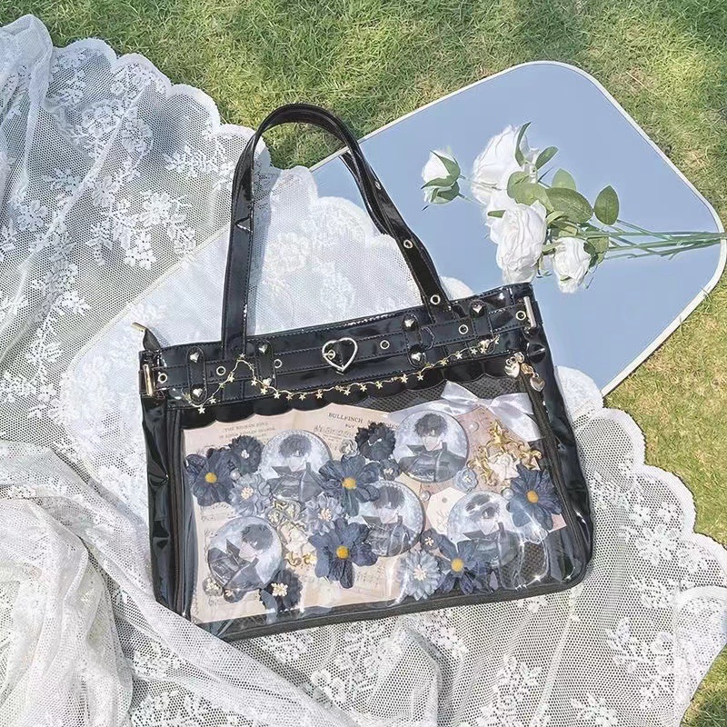 새로운 오리지널 틈새 디자인 소녀 귀여운 멋진 Ita  - Anime Tote Bag 리뷰 및 가격