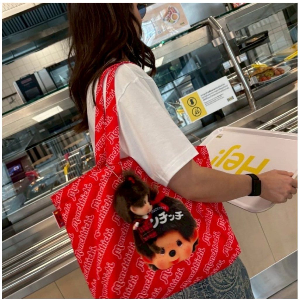 일본, 한국, 태국 만화 모치치 캔버스 핸드백 캐주얼  - Anime Tote Bag 리뷰 및 가격