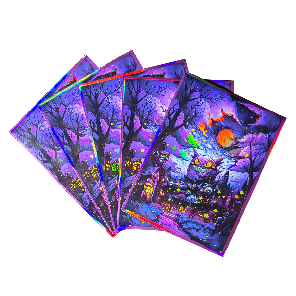 60PCS 66x91mm 포켓몬 겐가 홀로그램 카드 슬 - Collector Card Sleeve 리뷰 및 가격