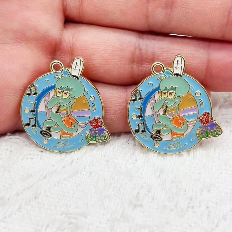 10개 만화 애니메이션 합금 오일 드롭 펜던트, DIY - Anime Merchandise Gift 리뷰 및 가격