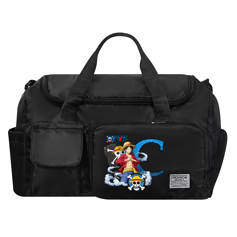 원피스 남녀 여행 가방 애니메이션 A-Z 레터 프린트  - Anime Tote Bag 리뷰 및 가격