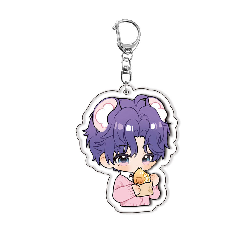 레 션 션 싱 휘이 애니메이션 아크릴 키체인 러브 딥  - Anime Merchandise Keychains 리뷰 및 가격