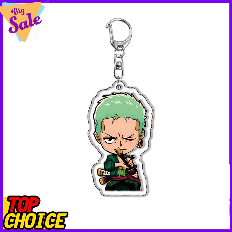 원피스 루피 로로노아 조로 키체인 아크릴 애니메이션 키 - Luffy Anime Merchandise 리뷰 및 가격