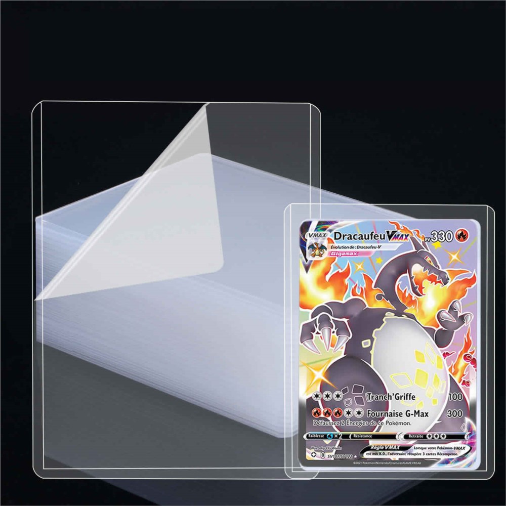 25-100개입 3인치 x 4인치 하드 카드 슬리브 투 - Collector Card Sleeve 리뷰 및 가격